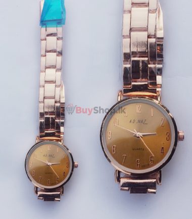 Ladies Rose Gold Colour Watch
