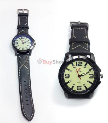 Mens Black  Colour Fashion Watch