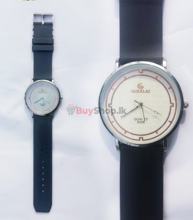 Mens Black Colour Fashion Watch