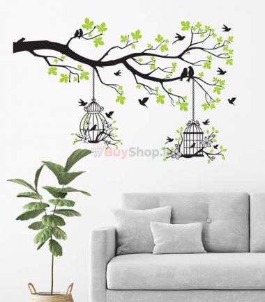 Tree Branch Nature Wall Sticker For Living Room