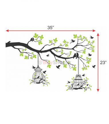 Tree Branch Nature Wall Sticker For Living Room