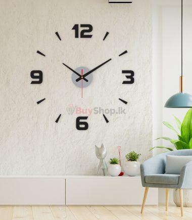 3D Wall Clock with brief quartz Number