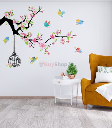 Tree Branch Nature Wall Sticker For Living Room